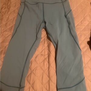 lululemon teal Leggings